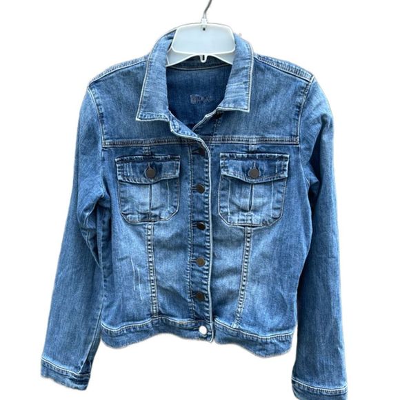 Kut from the Kloth Jackets & Blazers - KUT women’s size large denim jacket button front